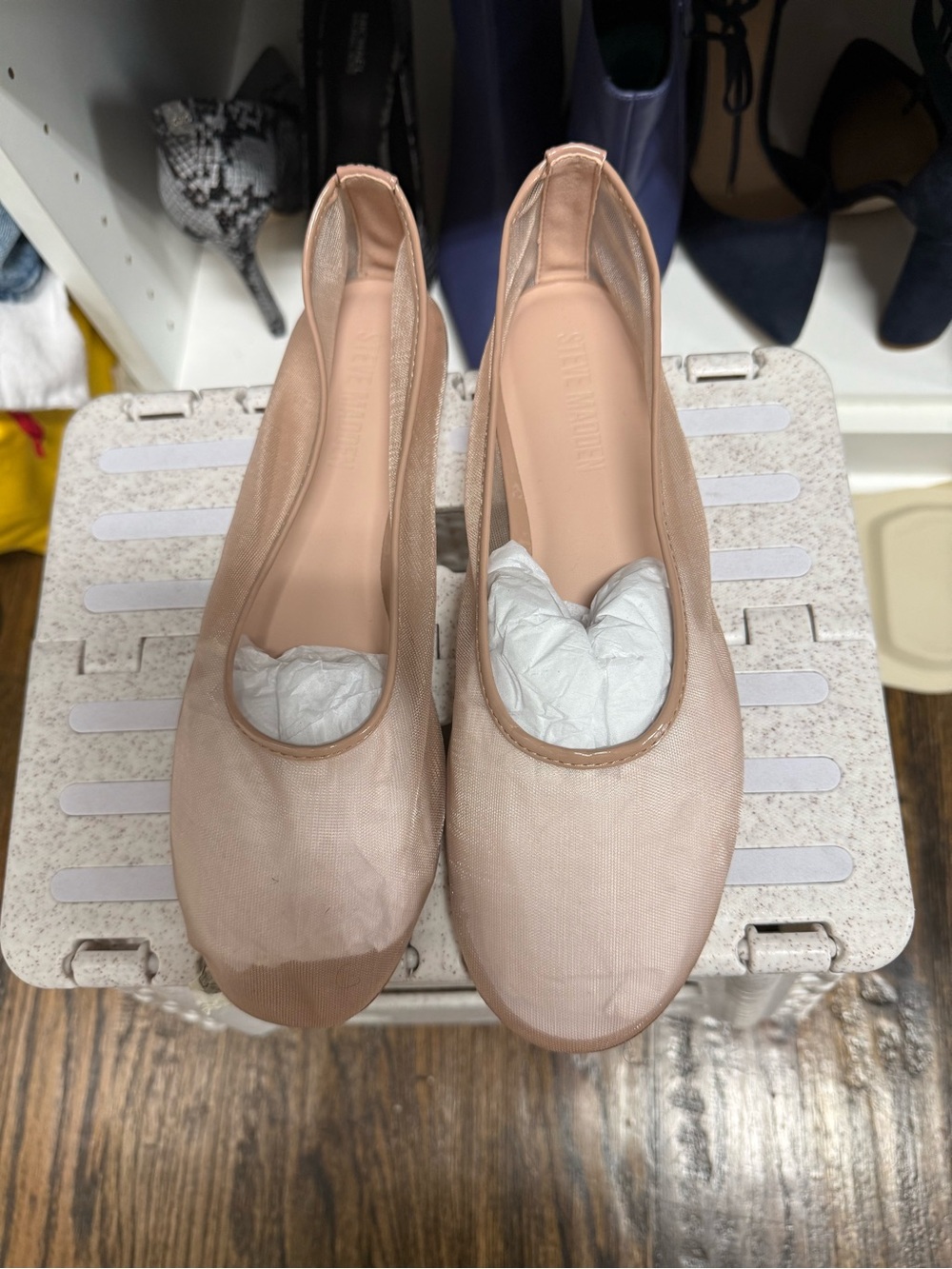 Steve Madden Blush Pink Ballet Flats